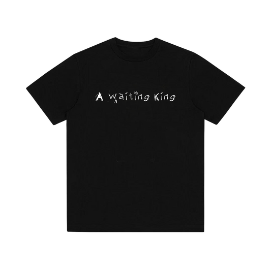 "A Waiting King." Tee [Blk/Wht]
